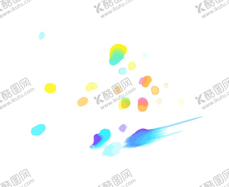 编号：79067107081332146129【酷图网】源文件下载-炫彩涂鸦水墨图案