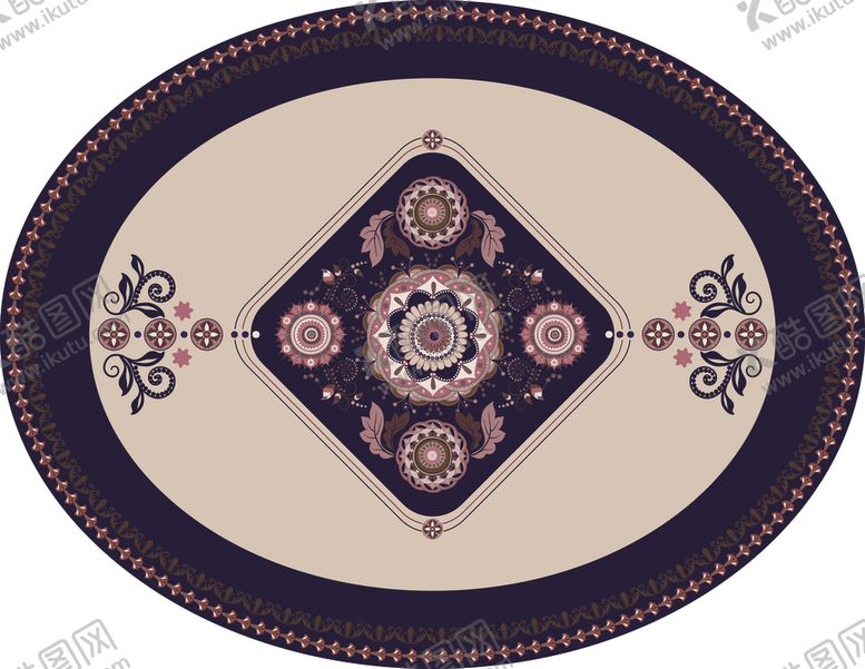 编号：14019110302337434232【酷图网】源文件下载-地毯图案