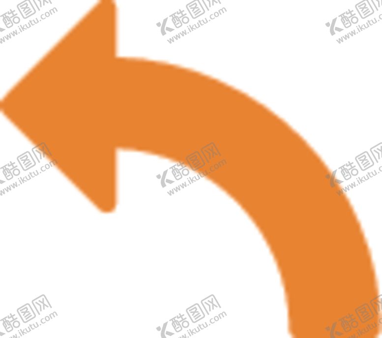 编号：42057010310307126241【酷图网】源文件下载-橙色箭头