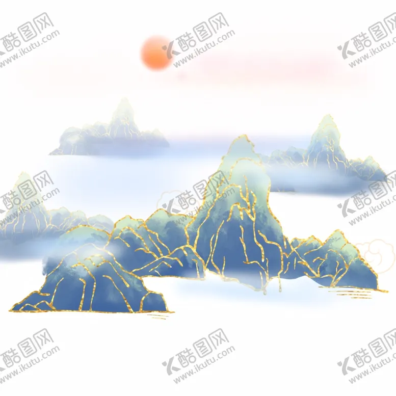 编号：78167901182103303260【酷图网】源文件下载-水墨山水画