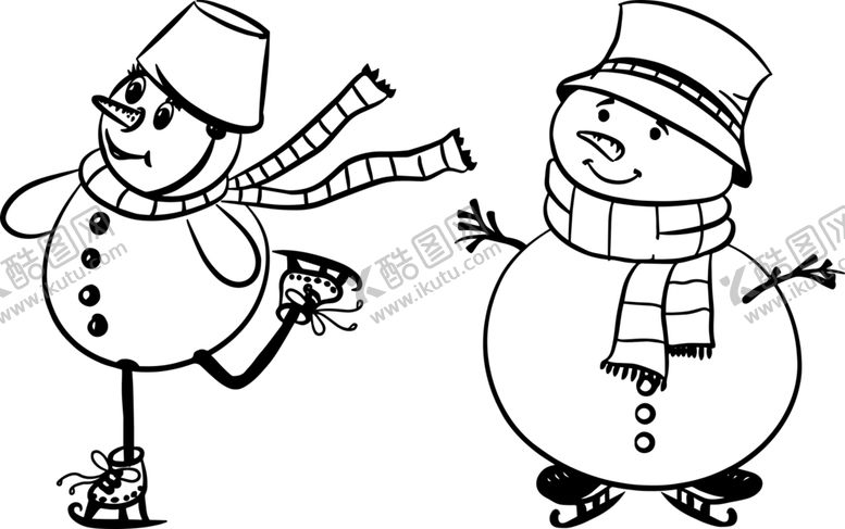 编号：17926405141553563595【酷图网】源文件下载-雪人