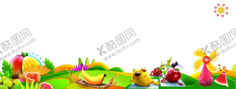 编号：10764107020604262927【酷图网】源文件下载-缤纷水果节鲜果欢乐汇