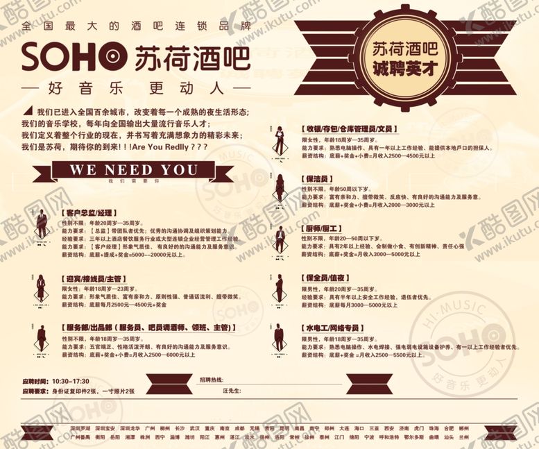 编号：97602510060212231434【酷图网】源文件下载-招聘