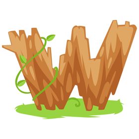 木制字母