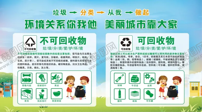编号：31280509140848141524【酷图网】源文件下载-垃圾分类