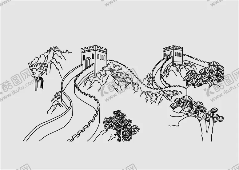 编号：37861010172008342133【酷图网】源文件下载-长城