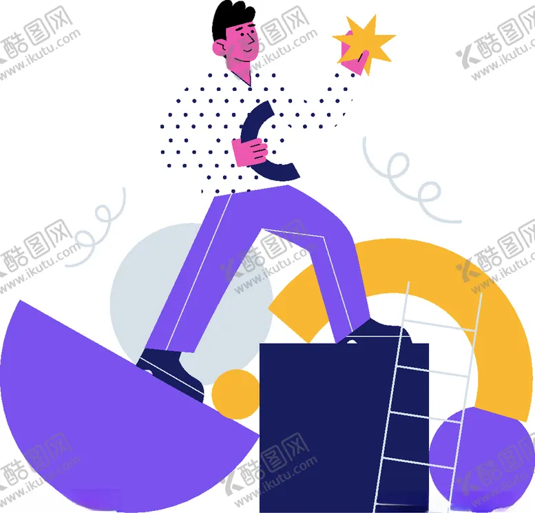 编号：43589805090439364882【酷图网】源文件下载-卡通创意插画