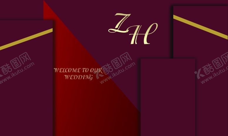 编号：49901204202020082046【酷图网】源文件下载-红色婚礼