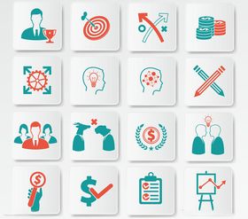 商务办公图标集合