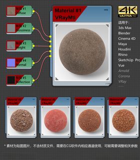 4K超清金属材质贴图