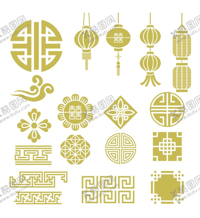 编号：64248805051448151795【酷图网】源文件下载-灯笼元素