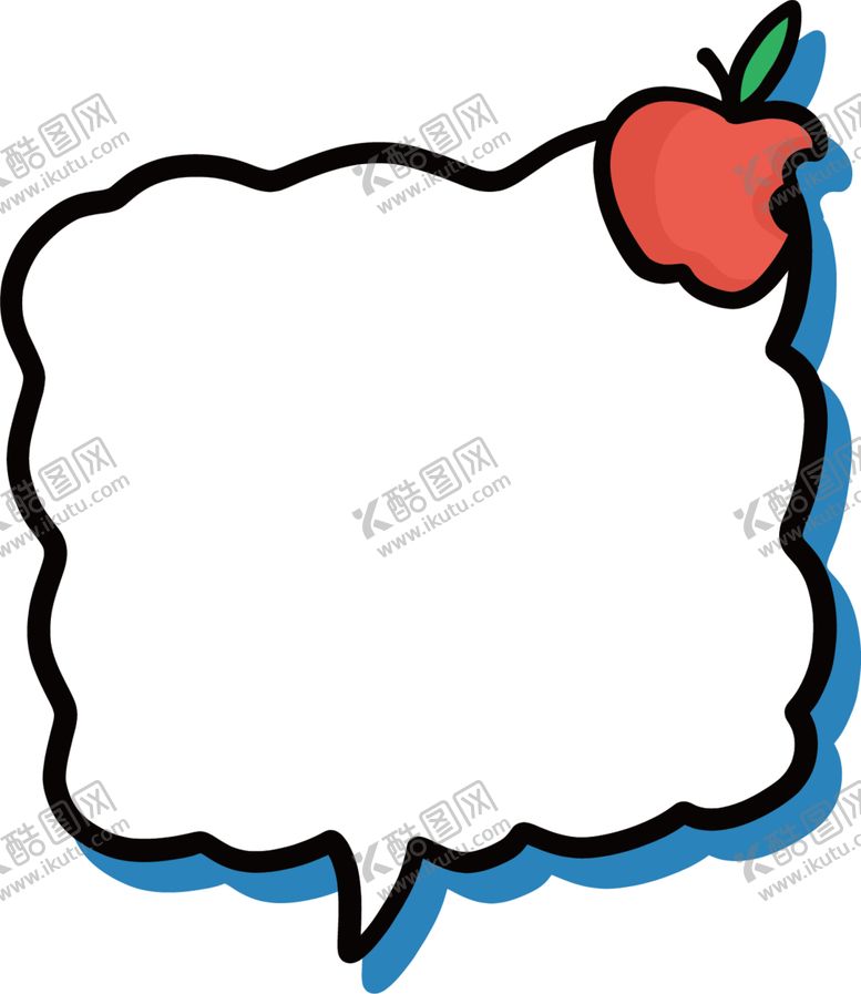 编号：45580810230425367493【酷图网】源文件下载-卡通边框卡通对话框