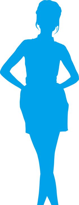 美女剪影