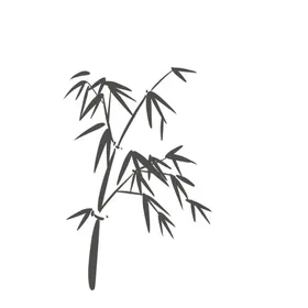 水墨竹子PNG