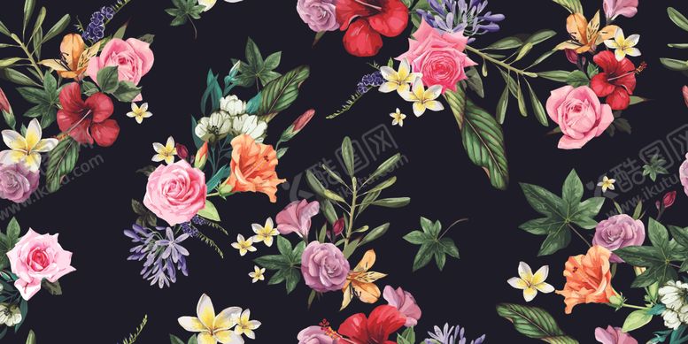 编号：26188310060034262853【酷图网】源文件下载-手绘花