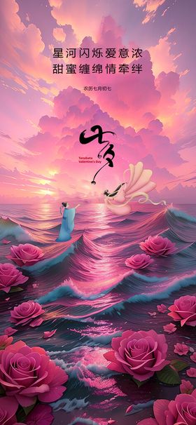 七夕节日海报