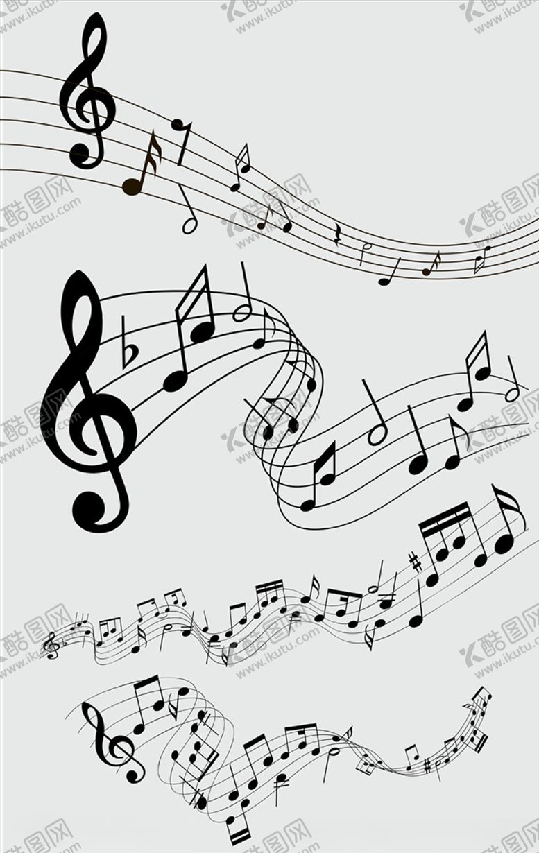 编号：32891710292105411979【酷图网】源文件下载-五线谱图片