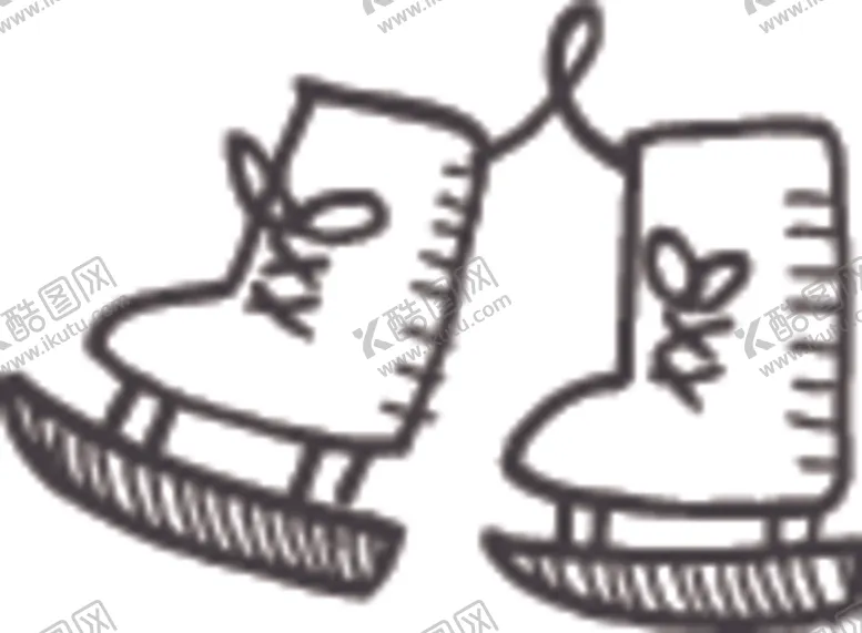 编号：58785610141234483714【酷图网】源文件下载-滑冰鞋