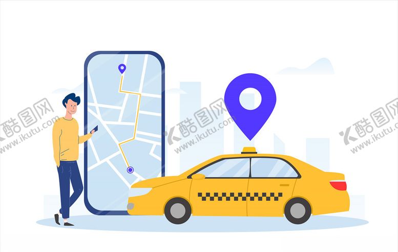 编号：21190206260537456181【酷图网】源文件下载-出租车