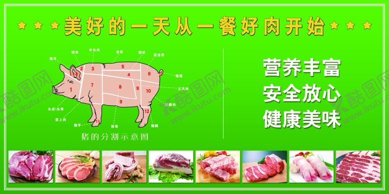 编号：36679106252201581555【酷图网】源文件下载-猪肉背景