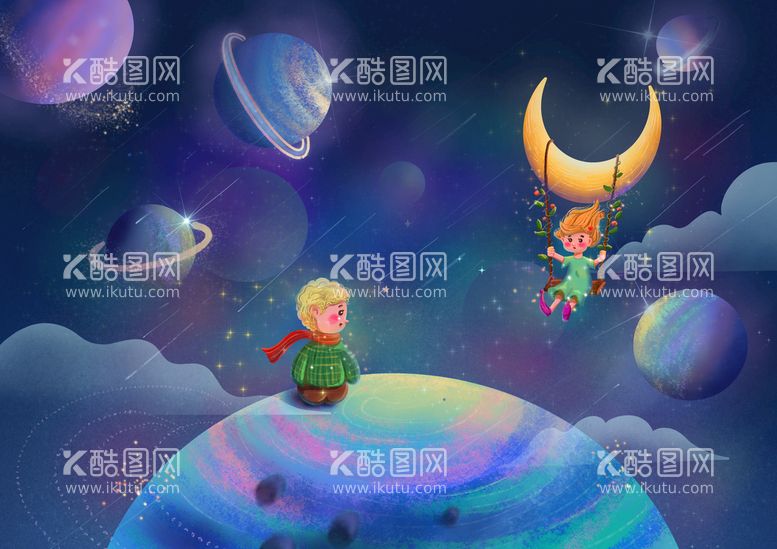 编号：46891709281813417458【酷图网】源文件下载-宇宙星空 宇航员 