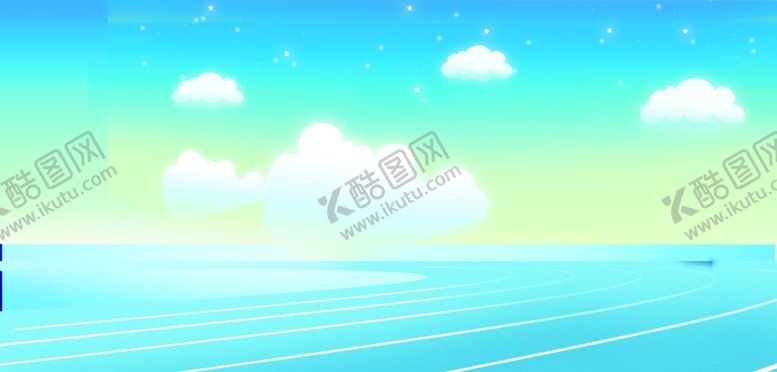 编号：83887510040831093514【酷图网】源文件下载-蓝色卡通背景