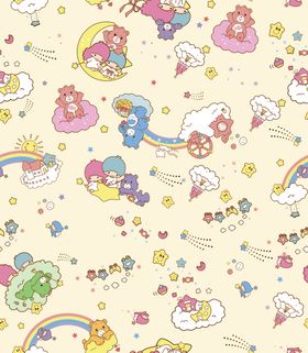 可爱卡通动物图案背景