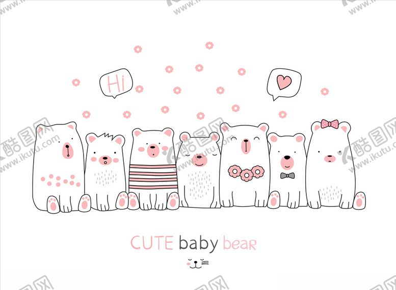 编号：91455809132304312266【酷图网】源文件下载-卡通小熊