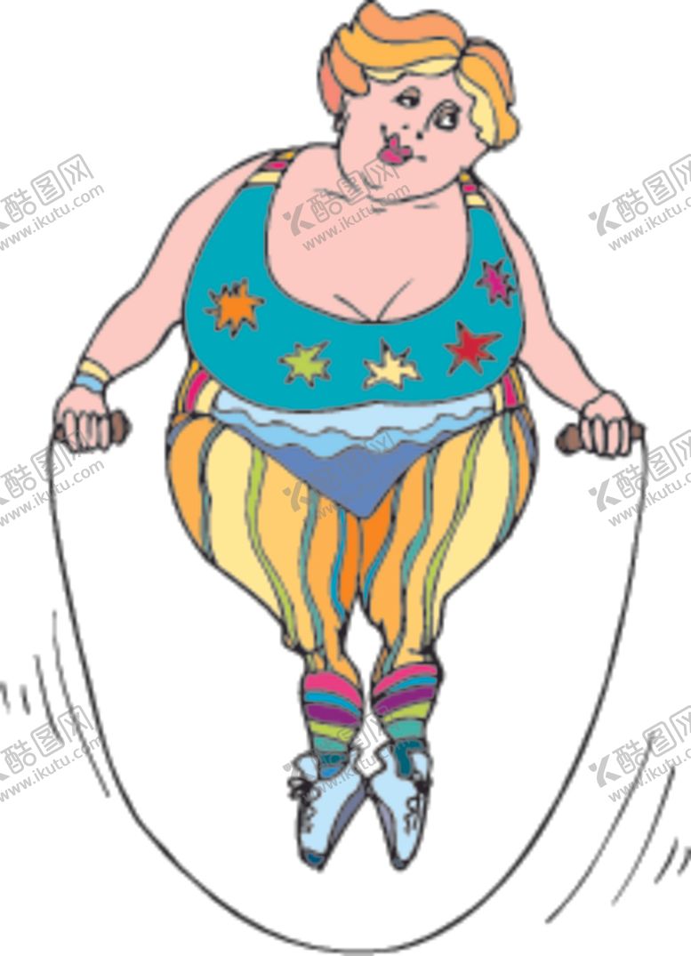 编号：20153610011001441771【酷图网】源文件下载-跳绳锻炼