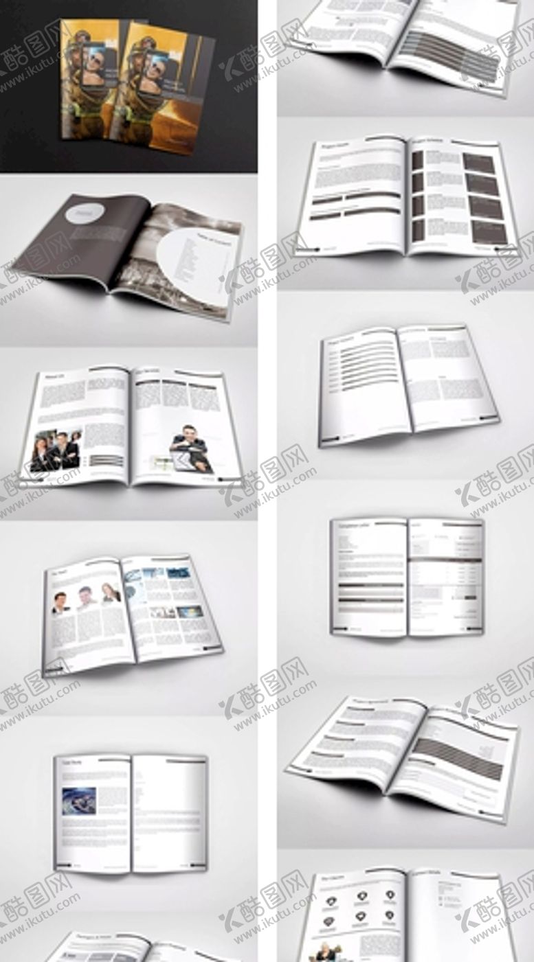 编号：52085010230654399776【酷图网】源文件下载-ID画册 企业宣传册 产品手册