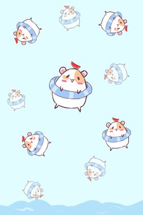 小清新简约创意海报图片境唯美树林唯美风景