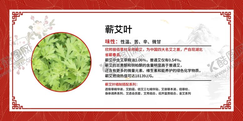编号：79206702091533312787【酷图网】源文件下载-蕲艾叶