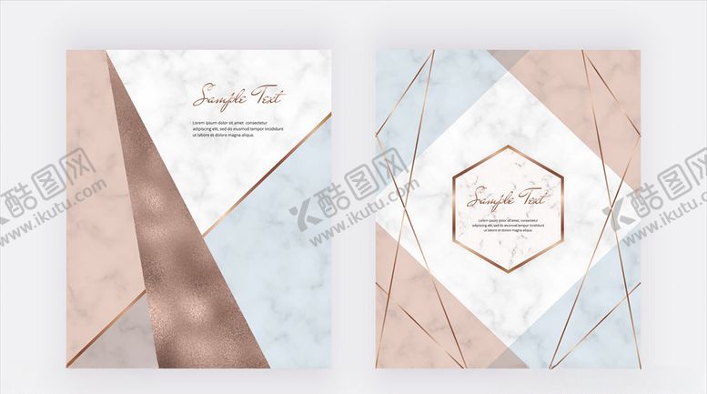 编号：81620809121429198026【酷图网】源文件下载-几何卡片