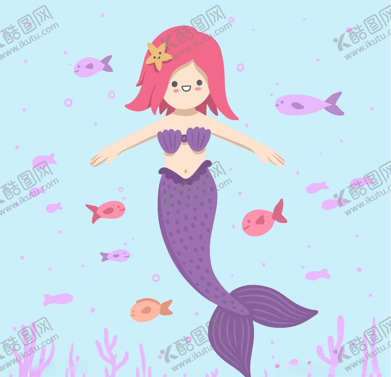 编号：95630209270619539327【酷图网】源文件下载-美人鱼