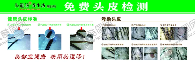 编号：52916410180143427790【酷图网】源文件下载-头皮检测
