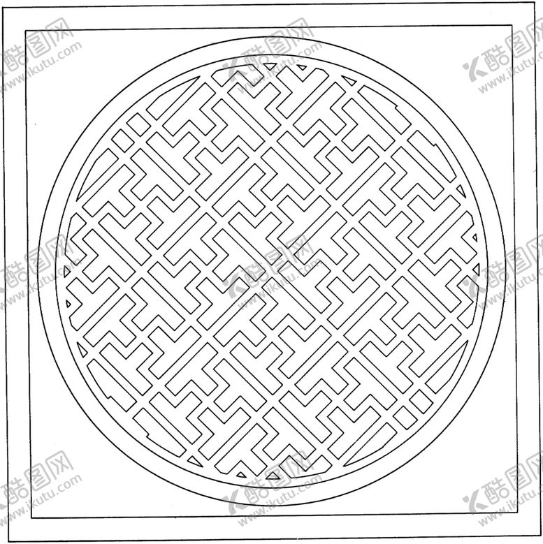 编号：73690107060816407636【酷图网】源文件下载-镂空花图案