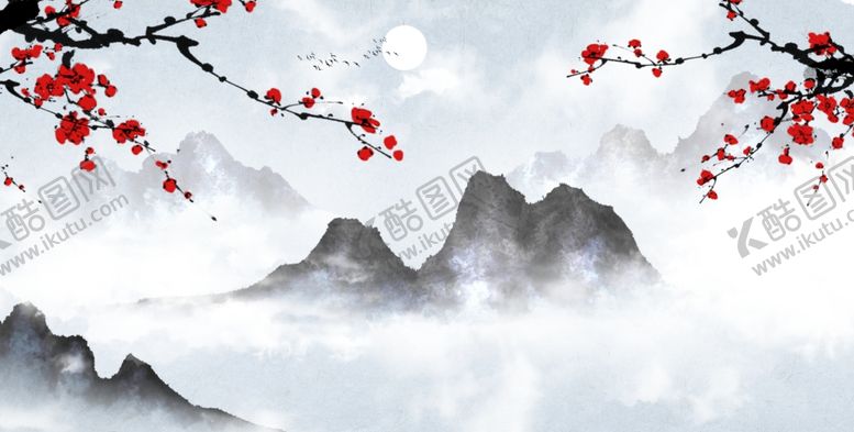 编号：67026610091350105991【酷图网】源文件下载-水墨山水