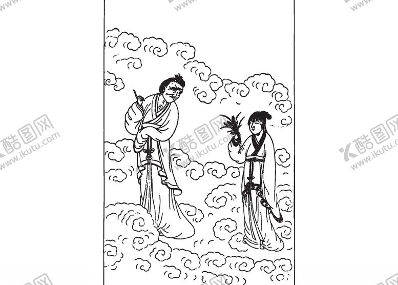 编号：84594404260428055464【酷图网】源文件下载-古代人物素材