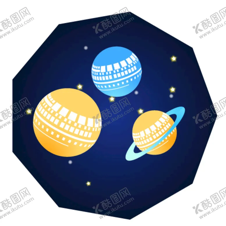 编号：65429709170620100298【酷图网】源文件下载-日月星辰