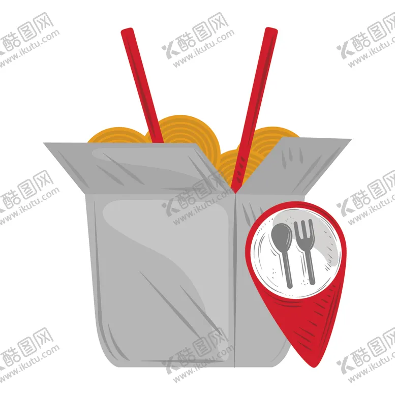 编号：86872604061930443676【酷图网】源文件下载-餐饮快递图标