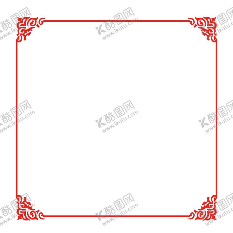 编号：13167806242120459273【酷图网】源文件下载-红色边框