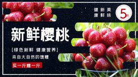 大连新鲜樱桃推广图