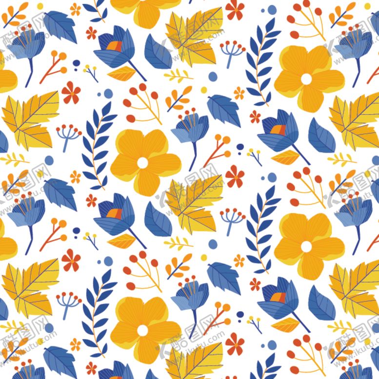 编号：79774409230642396073【酷图网】源文件下载-无缝印花花纹无缝图案