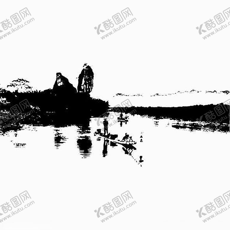 编号：36182302141731115080【酷图网】源文件下载-鱼王石