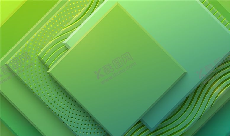 编号：26878709290941037000【酷图网】源文件下载-绿色几何背景