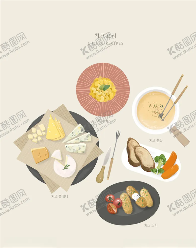 编号：30186604301553345917【酷图网】源文件下载-手绘食物