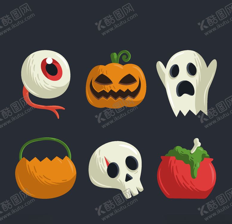 编号：41319409291027435309【酷图网】源文件下载-万圣节元素