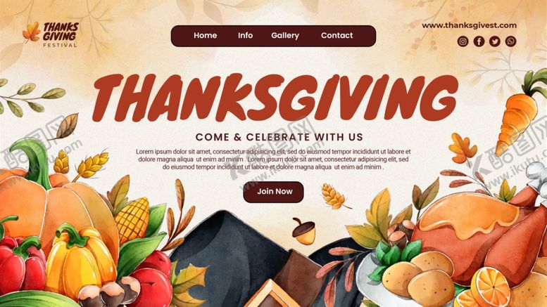 编号：36878712161535517792【酷图网】源文件下载-感恩节主题登录页