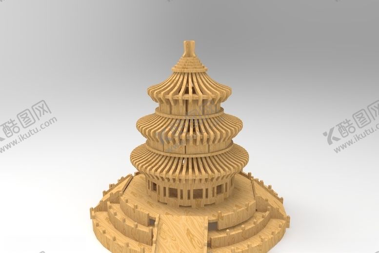 编号：97299810020517188651【酷图网】源文件下载-3D积木模型