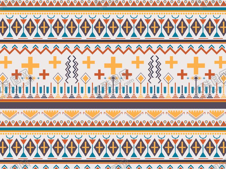 编号：65969209222300193054【酷图网】源文件下载-民族花纹图案